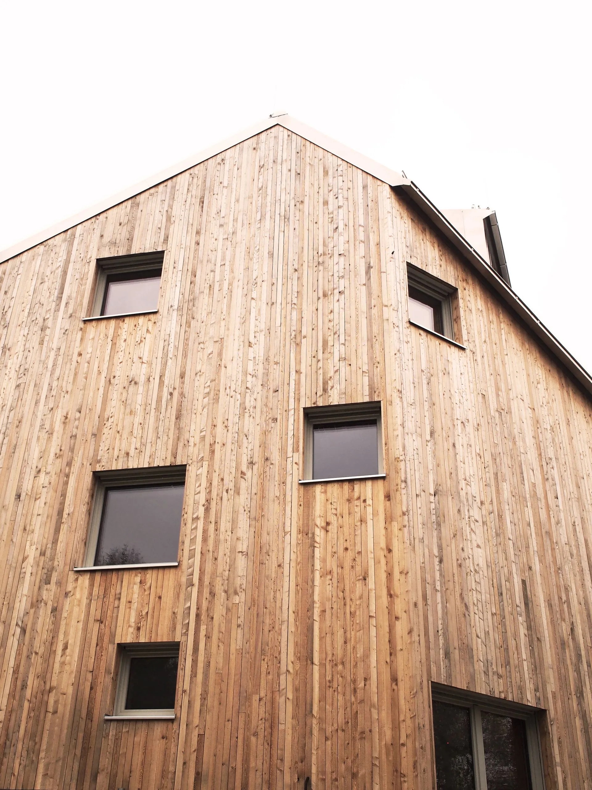 Doppelhaus Kolbetergasse - Holzfassade frontal